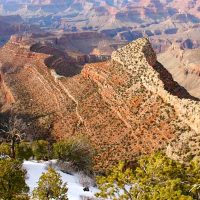 Snow Rimmed Grand Canyon